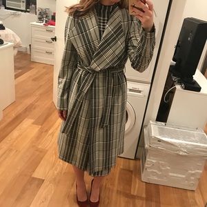Alice + Olivia Trench Wrap Jacket
